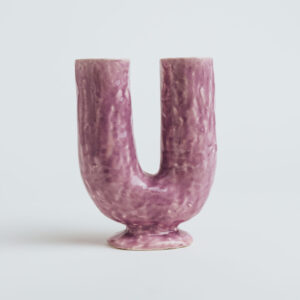 Purple U Vase
