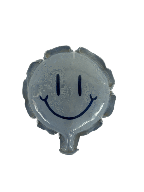 Blue Smiley Balloon No. 1
