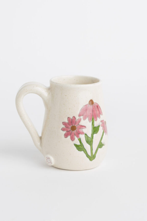 Purple Echinacea Mug