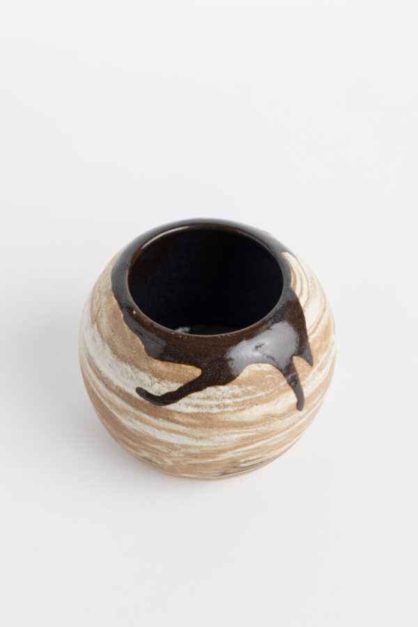 Chocolate Sandstone Vase