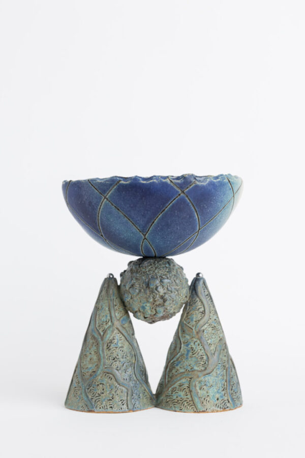 Cone/Ball Footed Bowl