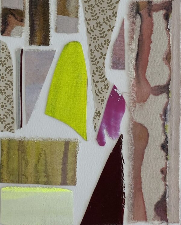 Untitled - (cream, neon yellow, 3.1)