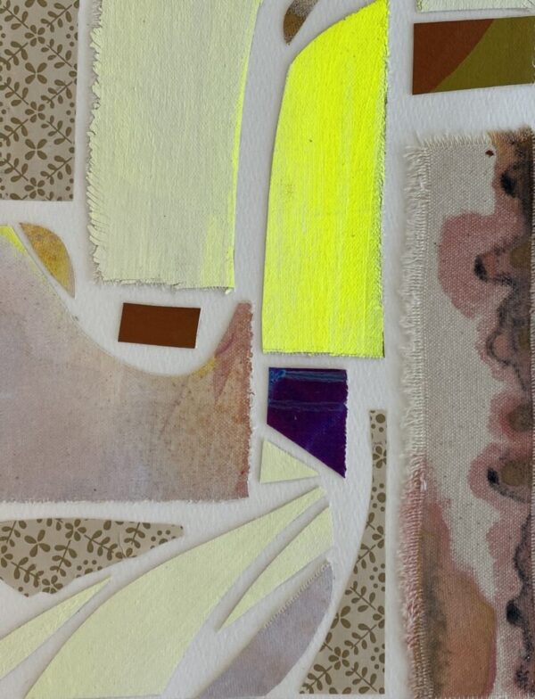 Untitled - (Cream, Neon Yellow, 3)