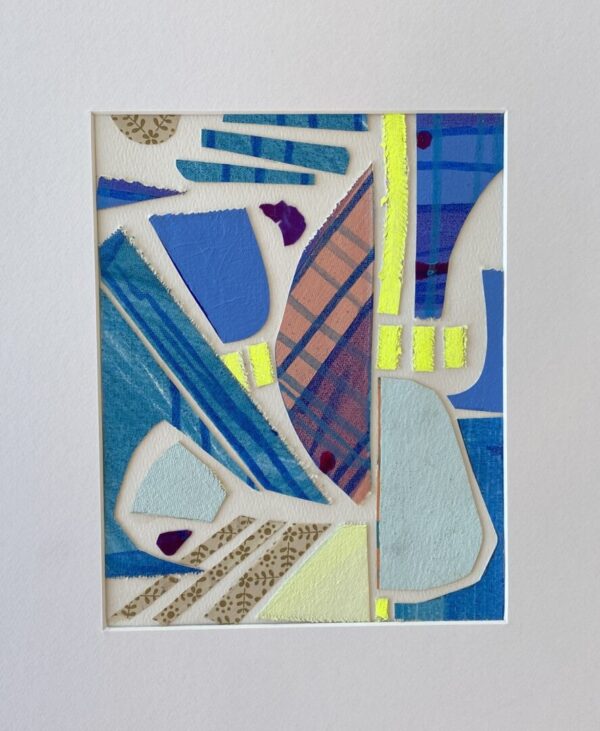 Untitled - (yellow, blue, 3)