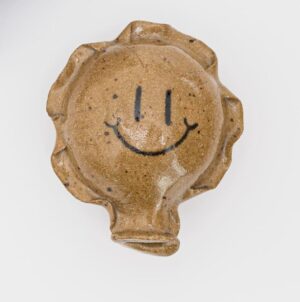 Mini Brown Smiley