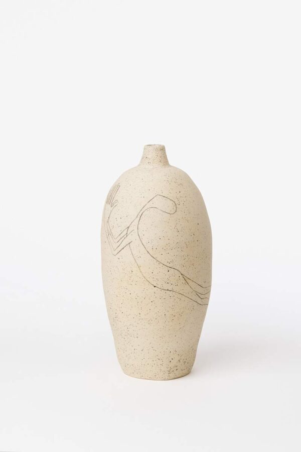 Leaping Through the Sky Vase
