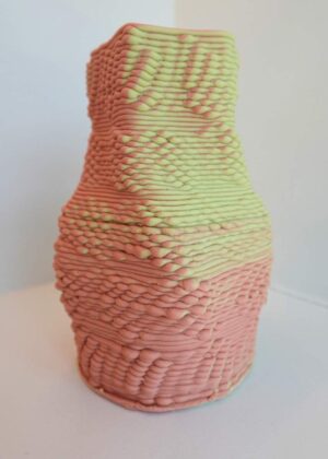 Yellow and Orange Vase 1