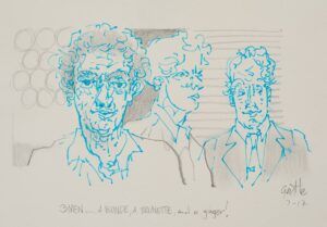 3 Men . . . A Blonde, A Brunette, and a Ginger!