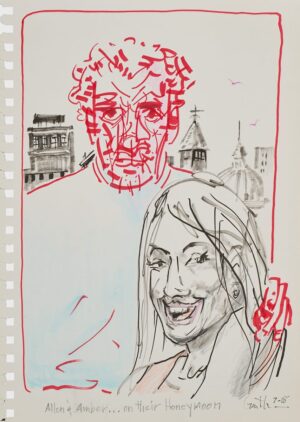 Allen and Amber….On Their Honeymoon