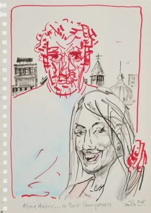Allen and Amber….On Their Honeymoon
