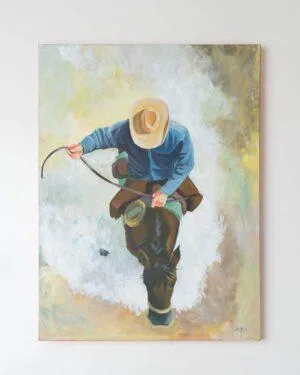 Cowboy Framed Print